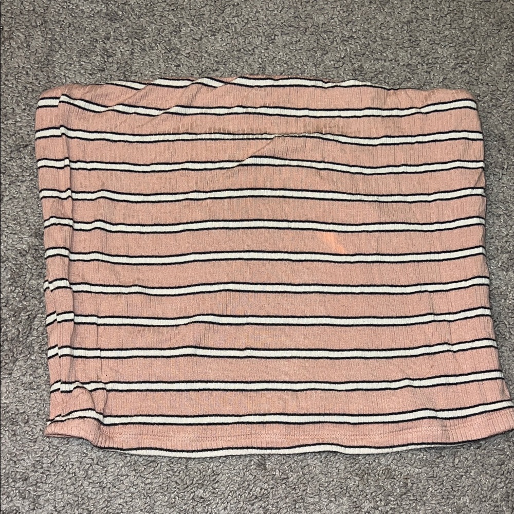 Striped Pink Women's Top